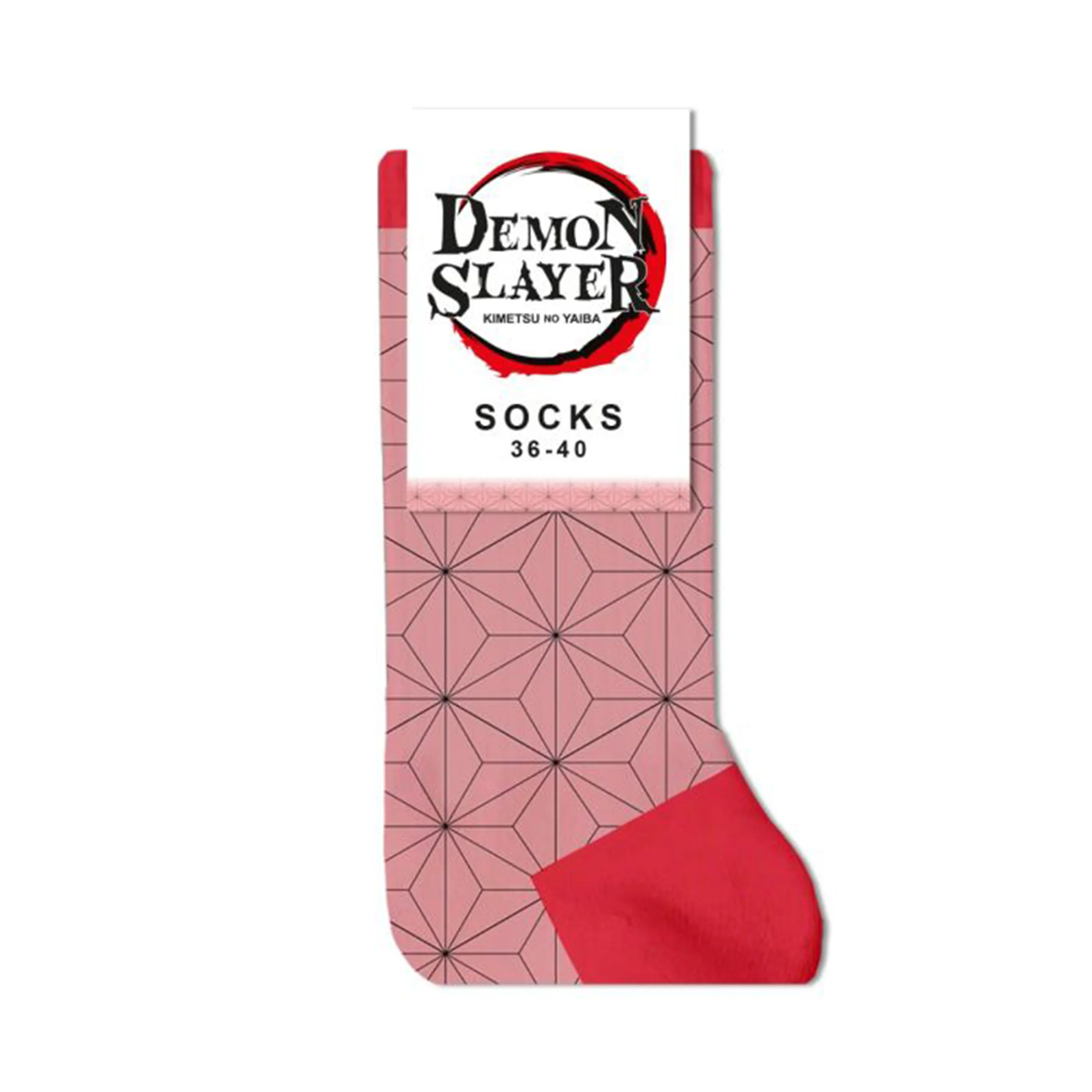 Demon Slayer - Nezuko Kamado - Socken - 2er Pack (Größe 36-40)